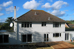 Rear before completion